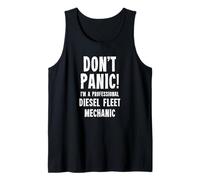 Mecánico de Flotas Diesel Camiseta sin Mangas