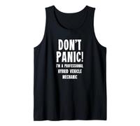 Mecánico de vehículos híbridos Camiseta sin Mangas