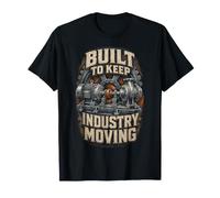 Mecánico Industrial Built To Keep Industry Moving Camiseta