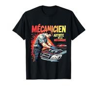 Mecánico Super Poderes Regalo Artesanía Garaje Camiseta