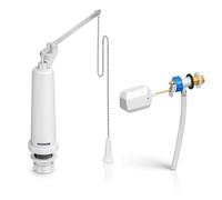 Mecanismo Completo para Cisterna Alta de Plástico, con Grifo Lateral y Descargador Tipo A FLUVIA