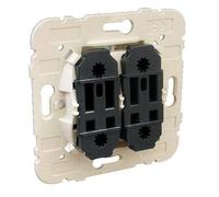 Mecanismo Conmutador Doble De Cruce - Serie Mec 21 - Compatible Con Marcos Logus 90 y Apolo 5000 - Montaje Empotrado - Sistema Modular