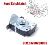 Mecanismo de bloqueo de capó 1 paquete de pestillo de capó para E46 E39 E53 Z8 reemplazo 51238203859 adecuado para 3 Series 5 Series X5 Z8