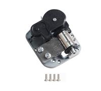 Mecanismo de caja de música impresa en 3D para entusiastas de la manivela/cuerda modelo diseño con tornillos movimiento musical