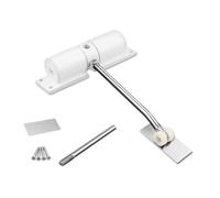 Mecanismo De Cierre Puerta Ajustable Sellador Automático Conveniente For El Hogar Estable, Bajo Nivel De Ruido(White)