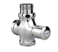 Mecanismo de descarga temporizado fuerte, válvulas de drenaje con botón pulsador, no control manual, flujos temporizados para instalaciones de baño, válvulas de descarga de inodoro resistentes