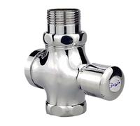 Mecanismo de descarga temporizado fuerte, válvulas de drenaje con botón pulsador, no control manual, flujos temporizados para instalaciones de baño, válvulas de descarga de inodoro de latón