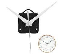 Mecanismo de eje largo de repuesto, kit de mecanismo de reloj, mecanismo de barrido silencioso, manecillas y mecanismo de motor, manecillas de reloj de aluminio, mecanismo de reloj de pared alimentado