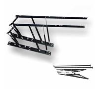 Mecanismo de elevación de amortiguador de gas, 2 piezas de 1510 mm, soporte de elevación de cama hidráulico con bisagra plegable neumática, sistema de elevación de colchón para subir y bajar