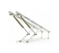 Mecanismo De Elevación De Cama De 1,9 A 4,9 Pies, Elevador De Cama Con Varilla Neumática De Almacenamiento,Carga De 66 A 198 Libras, For Sofá Cama Con Caja De Colchón(White,80cm/31.5inch)