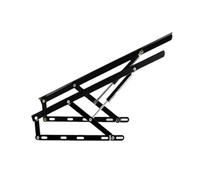 Mecanismo de elevación de cama plegable, amortiguador de gas hidráulico para cama de almacenamiento o sofá cama, capacidad de carga de 30-90 kg, diseño de bisagra de resorte plegable, 120 cm de