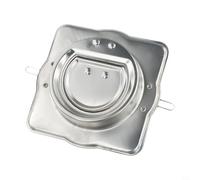 Mecanismo de hebilla de resorte en la válvula de retención de ventilación de acero inoxidable simplifica el proceso de instalación en casa (100 mm)