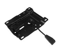 Mecanismo de Inclinación de Repuesto para Silla de Escritorio Giratoria | Base de Metal Negra, Ajuste de Altura y Rotación Suave, Recambio para Casa y Gaming