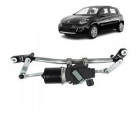 Mecanismo de limpiaparabrisas delantero completo (varillaje) con motor compatible con Renault Clio 3 de 2005 a 2014 OEM: 8200383752 7701061590