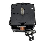 Mecanismo de movimiento de péndulo de cuarzo alemán UTS Euroshaft de repuesto, funciona con pilas (eje de 20 mm, adecuado para caras de reloj de 6 a 12 mm de grosor)