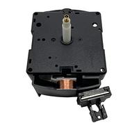 Mecanismo de movimiento de péndulo de cuarzo alemán UTS Euroshaft de repuesto, funciona con pilas (eje de 26 mm adecuado para esfera de reloj de 12 a 18 mm de grosor)