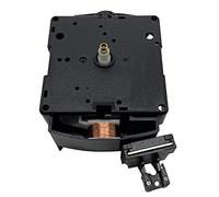 Mecanismo de movimiento de péndulo de cuarzo alemán UTS Euroshaft de repuesto, funciona con pilas (eje de 11 mm, adecuado para caras de reloj de 2 a 4 mm de grosor)