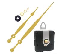 Mecanismo de movimiento de reloj de cuarzo silencioso para reparación de pared de bricolaje (oro - centavos)