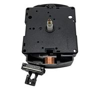 Mecanismo de movimiento de reloj de péndulo de cuarzo alemán UTS Euroshaft, funciona con pilas (eje de 16 mm, adecuado para caras de reloj de 4 a 6 mm de grosor)