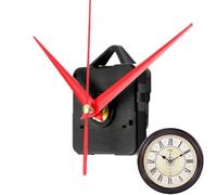 Mecanismo de movimiento del reloj,Kit de movimiento del reloj, Reemplazo de pared, Kit de Motor de de piezas de reparación de mecanismo de eje largo de repuesto para rep