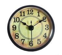 Mecanismo de reloj de cuarzo de 70 mm para reparaciones de relojes, números arábigos y romanos para una fácil visualización de la hora (B)