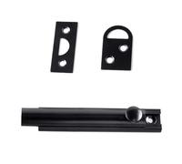 Mecanismo de resorte deslizante ajustable de alta resistencia, montaje vertical/horizontal, resistente al óxido para puertas de granero francés, perno deslizante de doble puerta