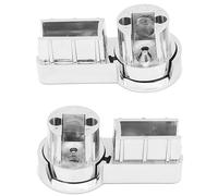 Mecanismo de rotación de puerta de baño, mecanismo fuerte, fácil instalación, accesorio de ducha, bisagras resistentes al desgaste, bisagra de giro para cuarto de ducha