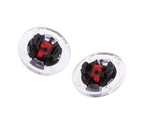 Mecanismo de Visera para Casco de 1 Par de Plástico para Lentes de Casco LS2 Ff370 Ff396
