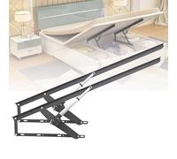 Mecanismo eléctrico de elevación de cama, barra de elevación plegable con control remoto, capacidad de carga de 600 kg, bisagras de resorte para caja de almacenamiento