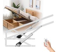 Mecanismo eléctrico de elevación de cama con control remoto, capacidad de carga de 600 kg, bisagra de soporte de tapa para caja de almacenamiento y bases de diván con muelles