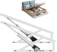 Mecanismo eléctrico de elevación de cama con mando a distancia, juego de resortes de gas, capacidad de carga de 600 kg para ahorrar espacio, caja de almacenamiento, cama o sofá