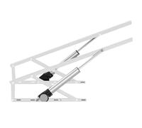 Mecanismo eléctrico de elevación de cama, elevadores de cama de acero resistente, capacidad de carga de 600 kg, barra de elevación de cama plegable con control remoto para soluciones de almacenamiento