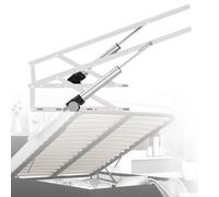 Mecanismo eléctrico de elevación de cama, elevadores de cama de acero resistente, carga de 600 kg, control remoto, barra de elevación plegable para almacenamiento, bases de diván con muelles