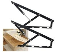 Mecanismo Elevador hidráulico para Cama con Almacenamiento, Kit Elevador hidráulico para Cama con Almacenamiento, 2 Soportes neumáticos para Plegar y Levantar tatamis, solución Que Ahorra es