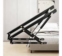 Mecanismo hidráulico de elevación de cama resistente para ahorrar espacio, kit de elevación plegable con varilla neumática