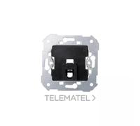 Mecanismo Simon 75 toma teléfono con 4 conexiones negro - 75480-32