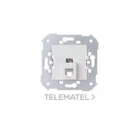 Mecanismo toma telefónica 4 conex. Simon 75 gris - 75480-33
