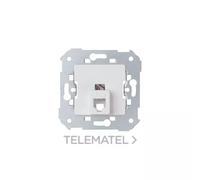 Mecanismo toma telefónica 6 conex. Simon 75 gris - 75481-33
