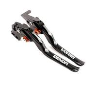 Mecanizado CNC Para LFC700 LFS 700 LFC BD700-2 2025 Motocicleta Manetas De Freno Y Embrague Ajustables Plegables Ajustables Manetas De Freno embrague(Long Orange)