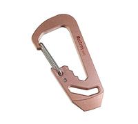 MecArmy EH3 - Llavero con mosquetón ultraligero de titanio/cobre EDC antipérdida, 3 tamaños de llaves hexagonales + abridor de botellas