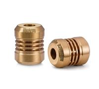 MecArmy FFX Cuentas de Titanio Colgante de Titanio para EDC, Cuentas de Cordones de Titanio para Linterna, Accesorios de EDC DIY con Paracord Tejido DIY DIY