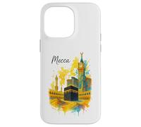 Mecca Makkah Arabia Saudita Classic Everyday Travel Carcasa para iPhone 14 Pro MAX