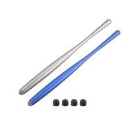 MECCANIXITY 2 lápices capacitivos para pantallas táctiles, lápiz capacitivo universal delgado para todos los dispositivos de pantalla táctil capacitiva con 4 puntas finas de fibra, azul plateado