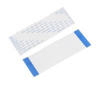 MECCANIXITY 20 cables planos flexibles FFC, 60 pines, paso de 0,5 mm, 100 mm, FPC FFC, cable de cinta flexible para TV LCD, coche, reproductor de DVD, portátil (tipo A)