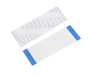 MECCANIXITY 20 cables planos flexibles FFC, 60 pines, paso de 0,5 mm, 100 mm, FPC FFC, cable de cinta flexible para TV LCD, coche, reproductor de DVD, portátil (tipo A)