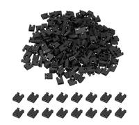 MECCANIXITY 300 tapas de puente de 2 mm, derivaciones de tapa de puente de placa de circuito estándar, bloques de pines de conexión corta, pin de encabezado superior cerrado para placa base