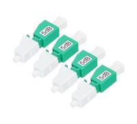 MECCANIXITY Atenuador de fibra LC de 5 dB, LC/APC SM, atenuador de fibra óptica fijo macho a hembra para transmisión de fibra óptica, paquete de 4