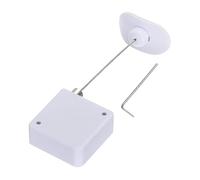 MECCANIXITY Cable de bloqueo retráctil con adhesivo de doble cara, control remoto lento, bloqueo de seguridad, terminal de arco para TV, DVD, sala de exposición, control remoto, 600 g, 1 juego, color