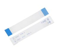 MECCANIXITY Cable plano flexible, 16 pines de 0,5 mm, paso de 50 mm, FPC, FFC, cable de cinta flexible para TV LCD, coche, reproductor de DVD, portátil, 5 unidades (tipo A)