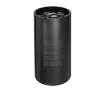 MECCANIXITY Condensador de funcionamiento del motor CD60, 540-648uf/MFD AC250V, condensador de arranque de funcionamiento 50-60Hz universal para motor eléctrico, negro, 53 x 110 mm